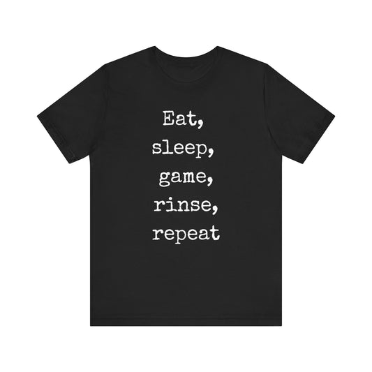 Eat Sleep Game Gaming T-shirt