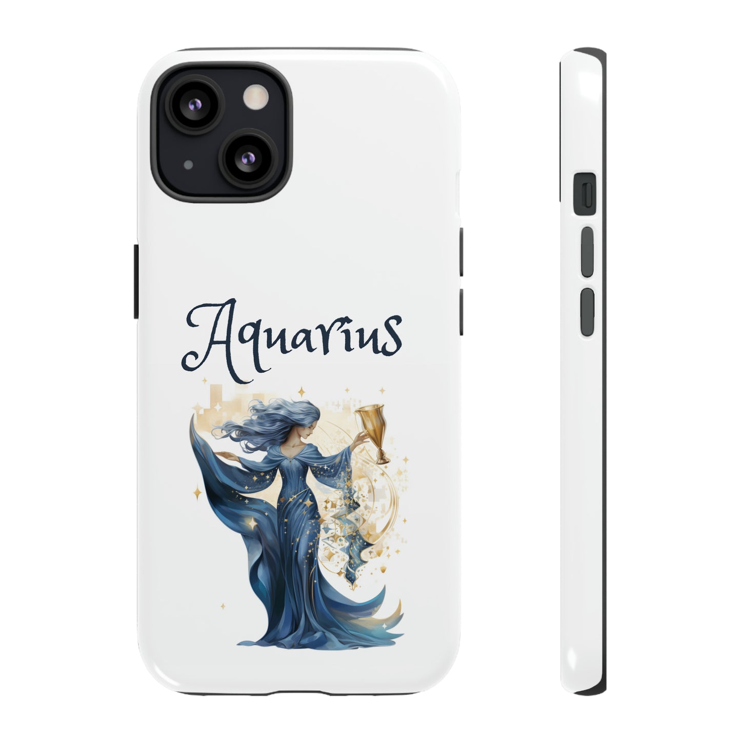 Aquarius Zodiac Horoscope Phone Case