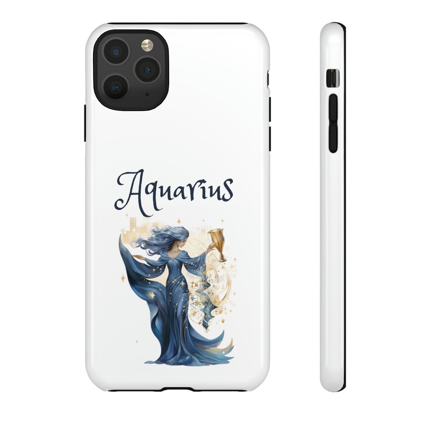 Aquarius Zodiac Horoscope Phone Case