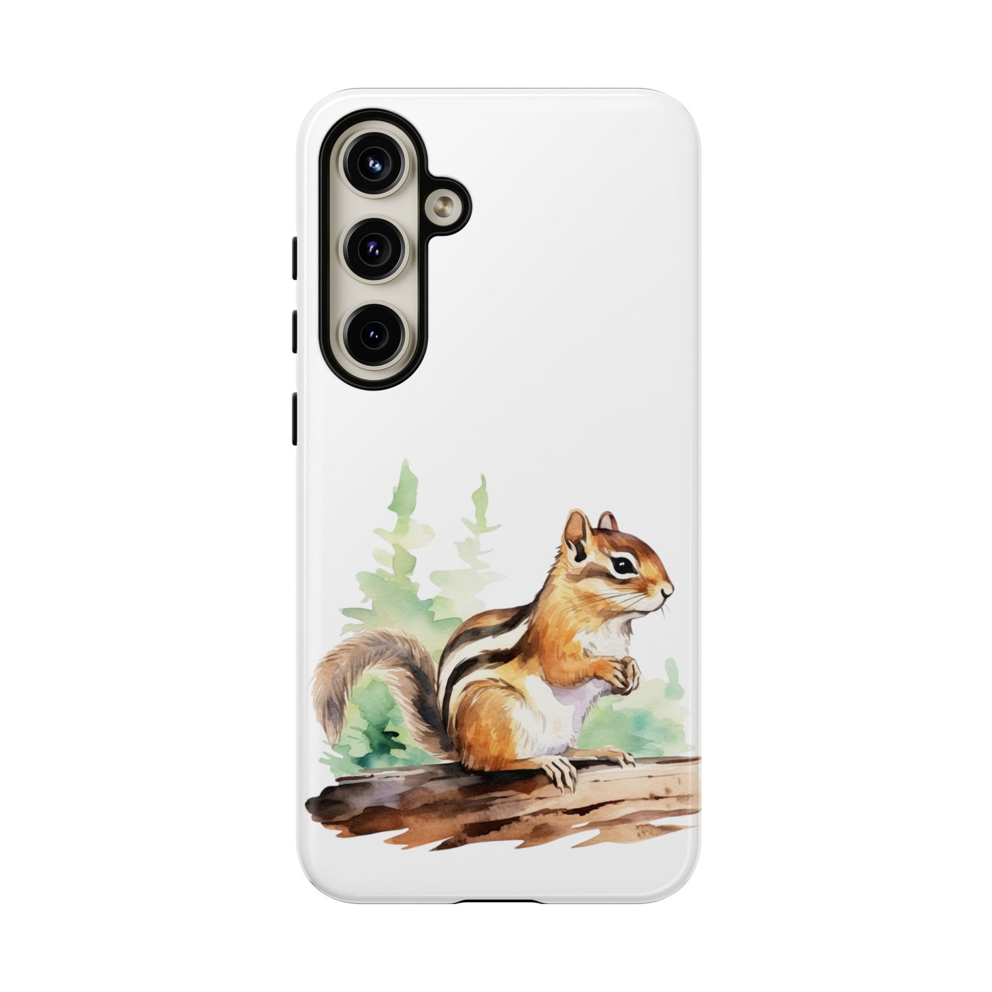 Chipmunk Watercolor Style Phone Case