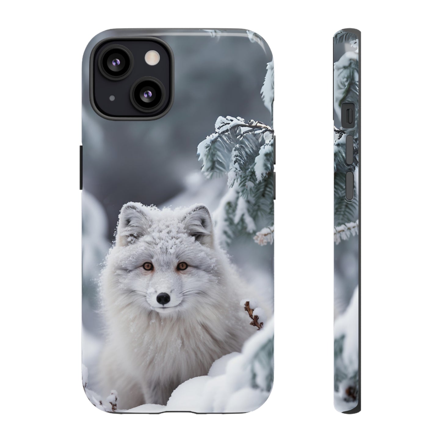 Arctic Fox Winter Phone Case