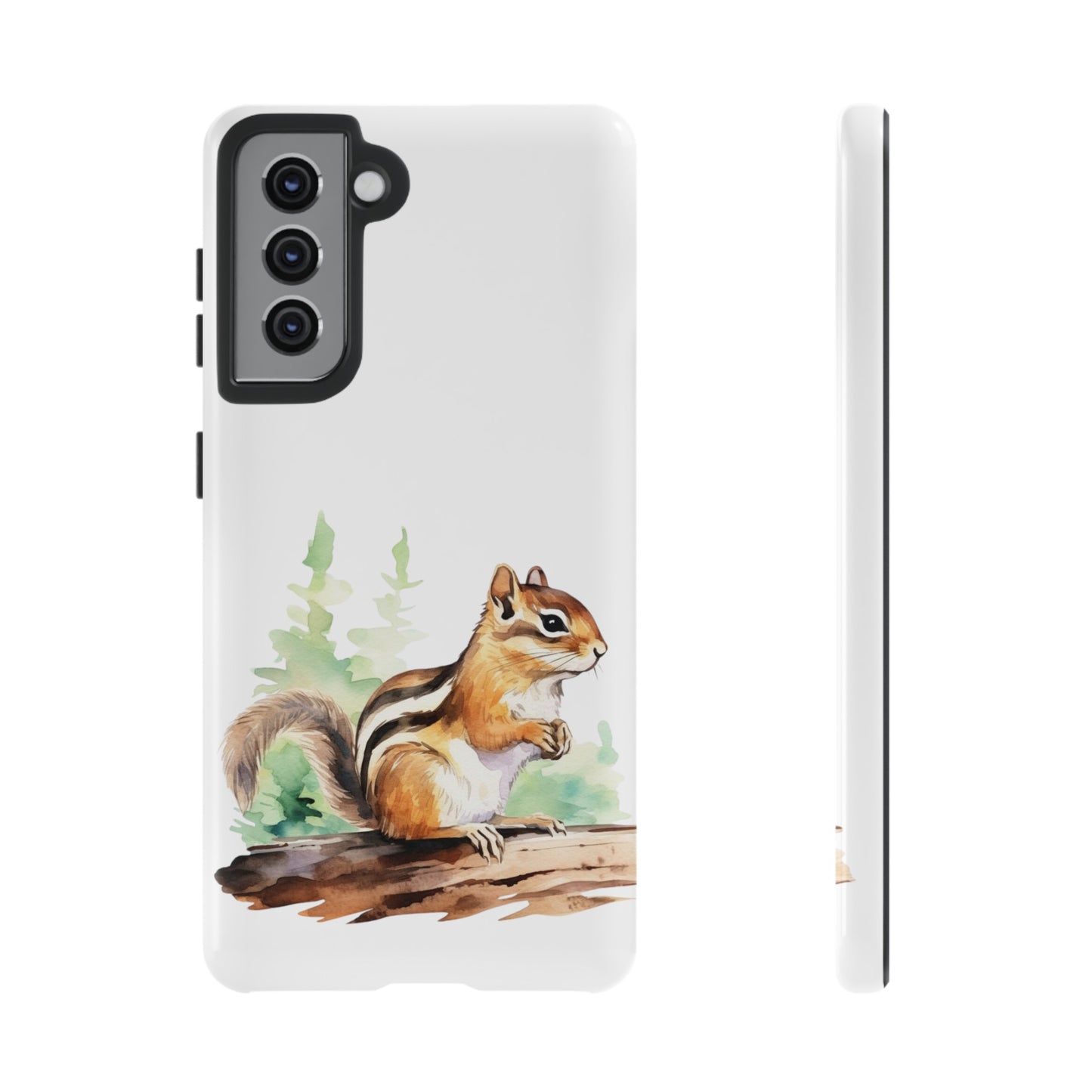 Chipmunk Watercolor Style Phone Case