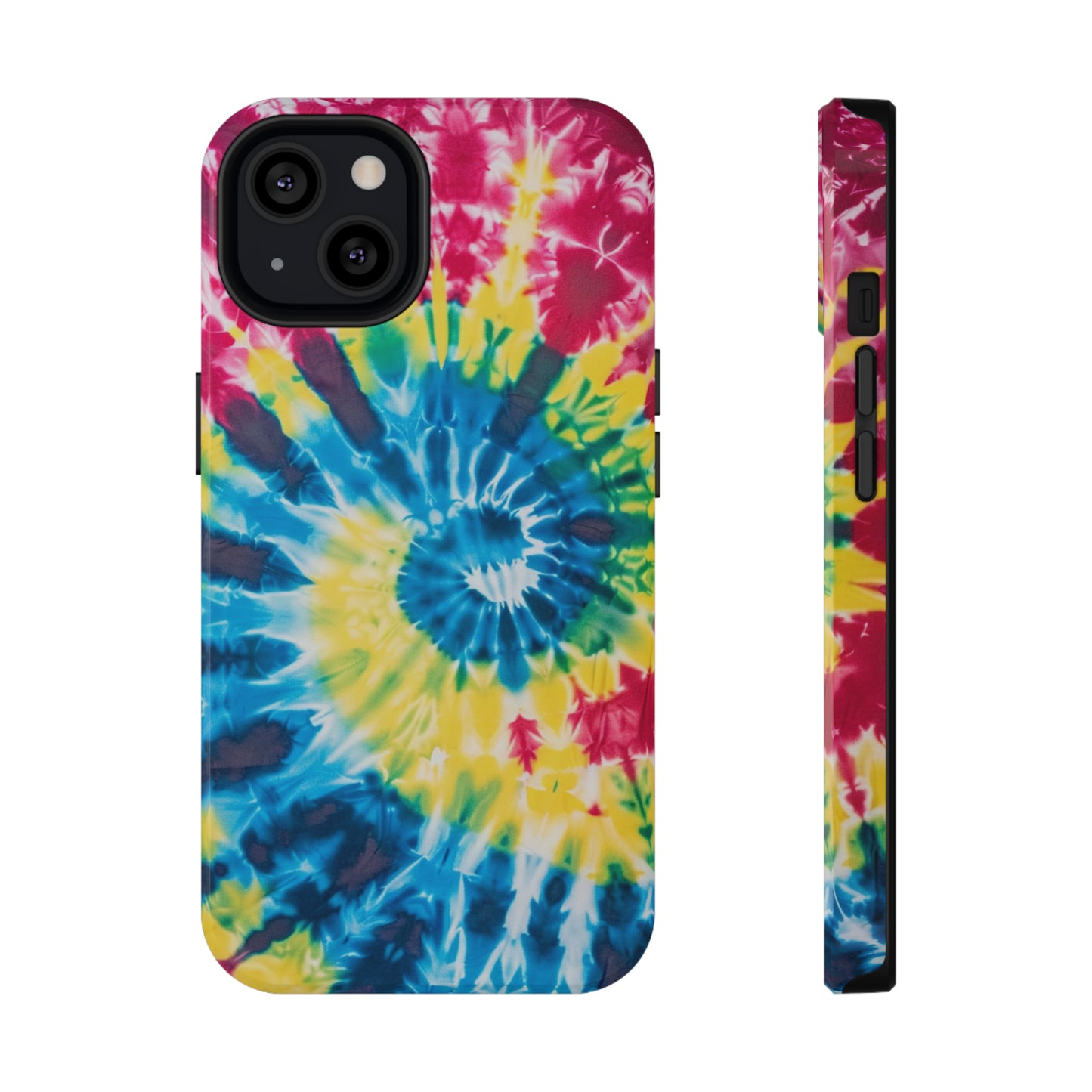 Colorful Tie Dye Impact Resistant Phone Case