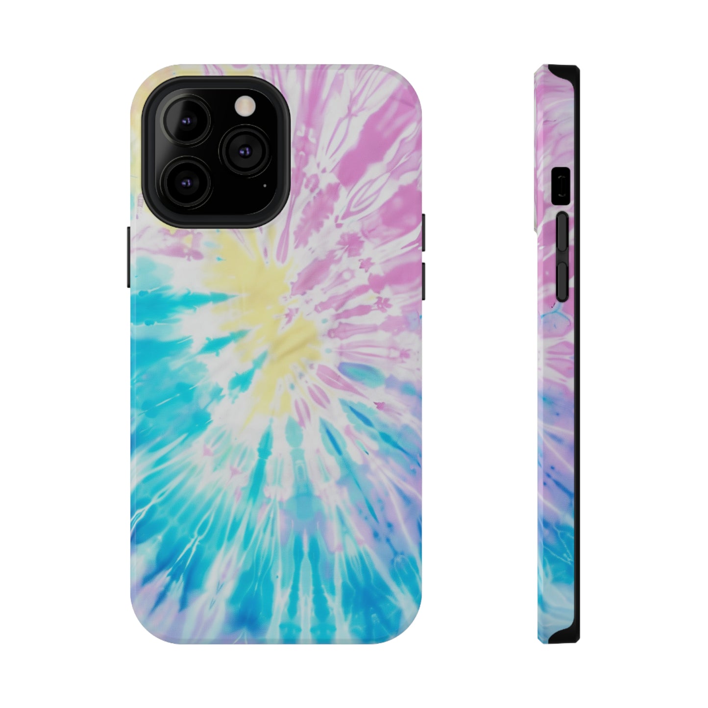 Pastel Color Tie Dye Impact Resistant Phone Case