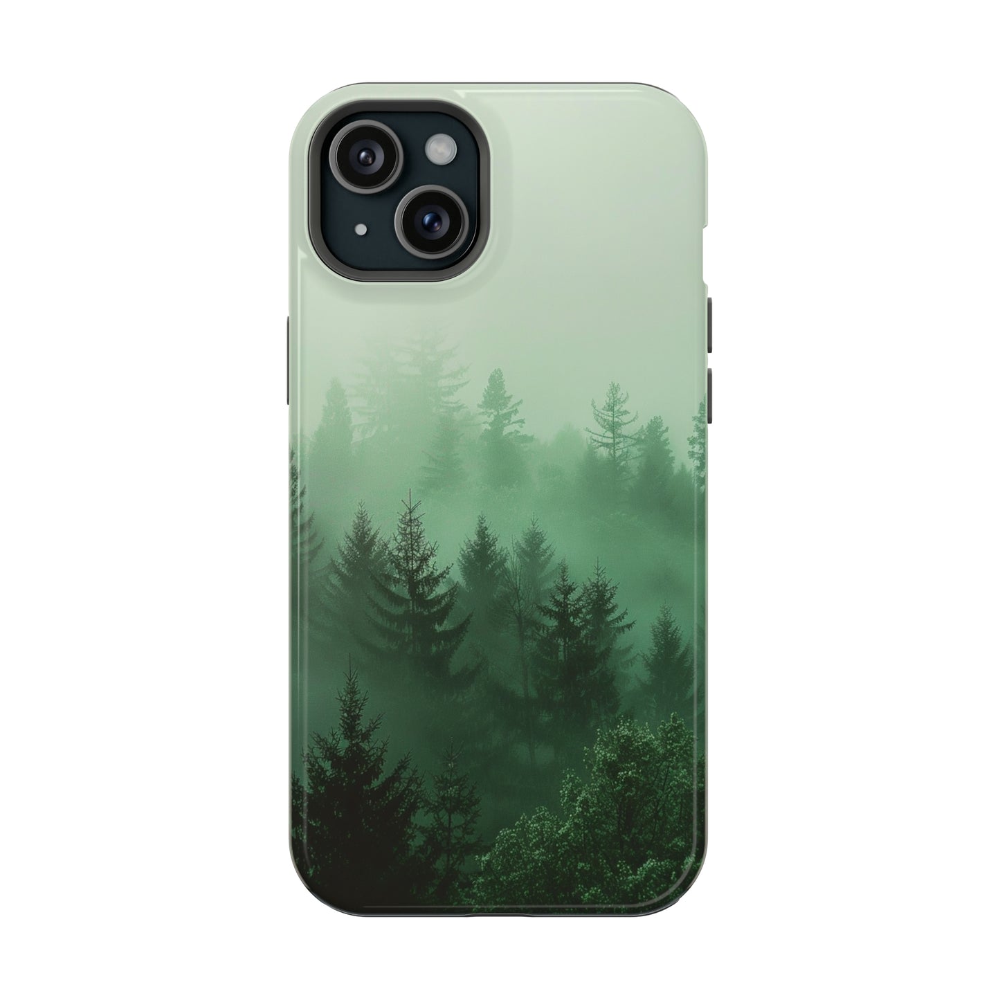 Minimalist Forest Glossy Impact Resistant Phone Case