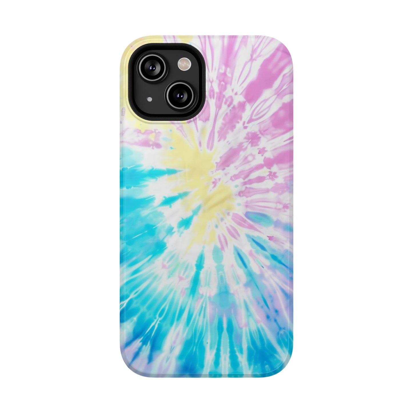 Pastel Color Tie Dye Impact Resistant Phone Case