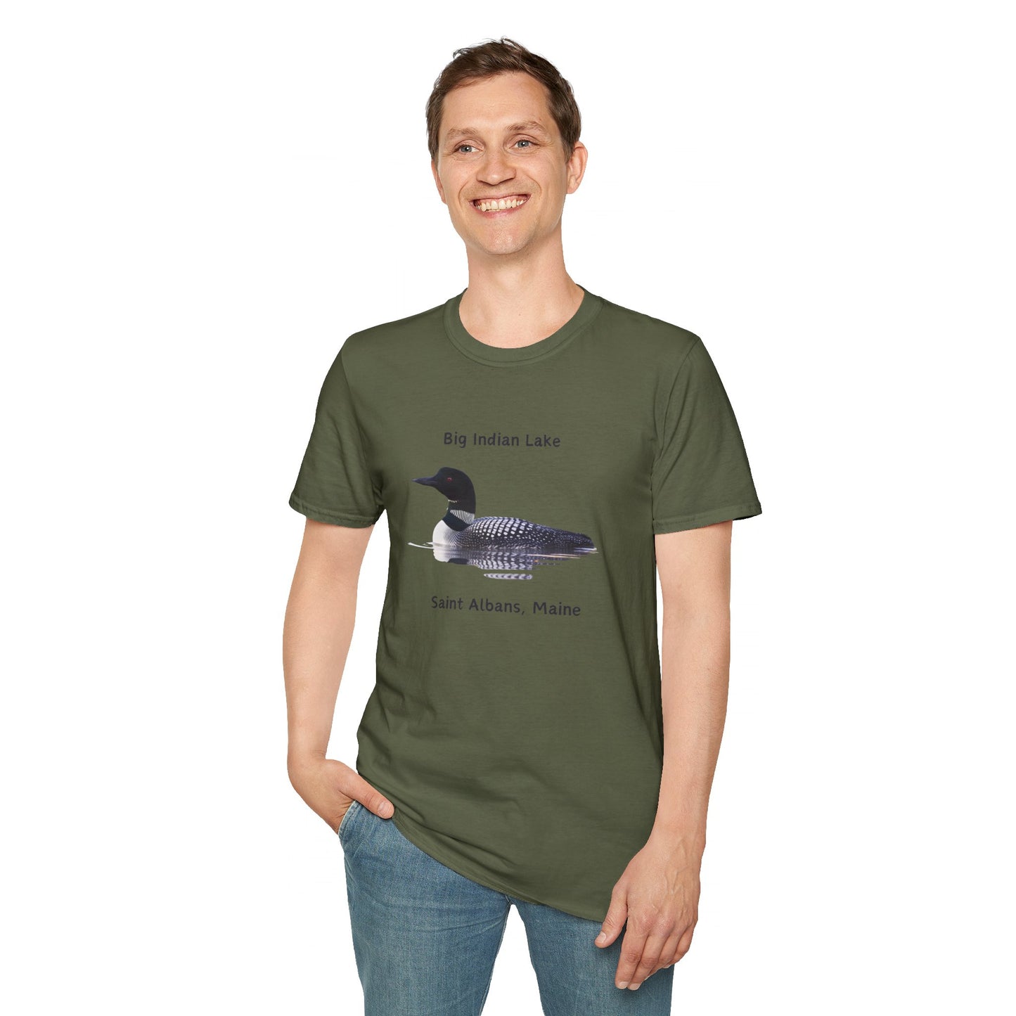 Big Indian Lake Loon T-Shirt