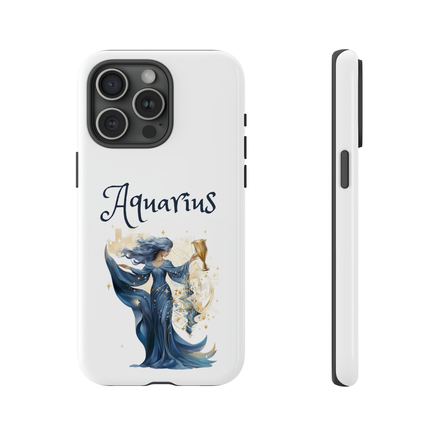 Aquarius Zodiac Horoscope Phone Case