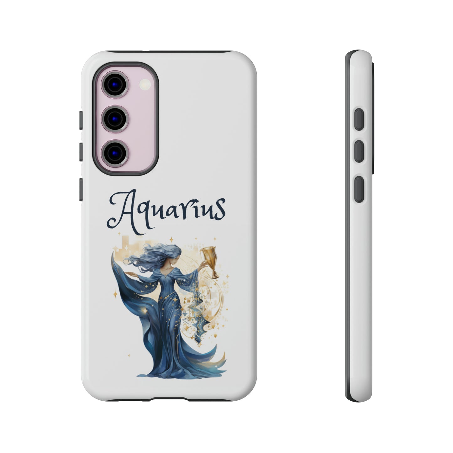 Aquarius Zodiac Horoscope Phone Case