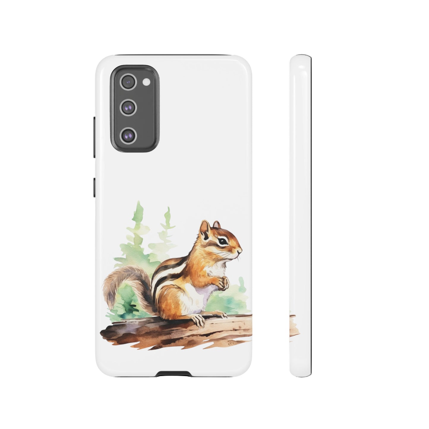 Chipmunk Watercolor Style Phone Case