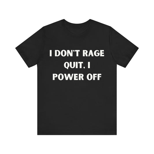 Power Off Gaming T-shirt