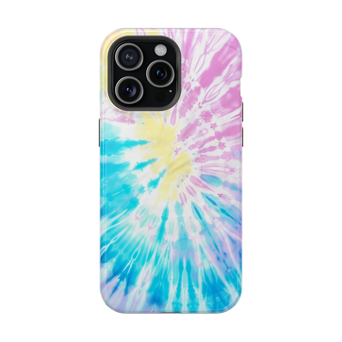 Pastel Color Tie Dye Impact Resistant Phone Case