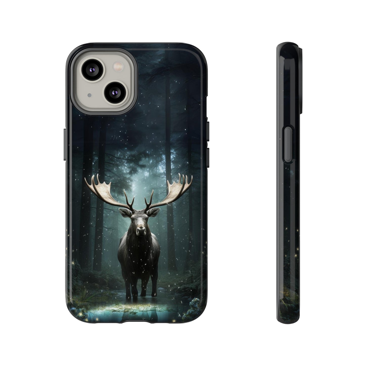 Magical Night Moose Phone Case