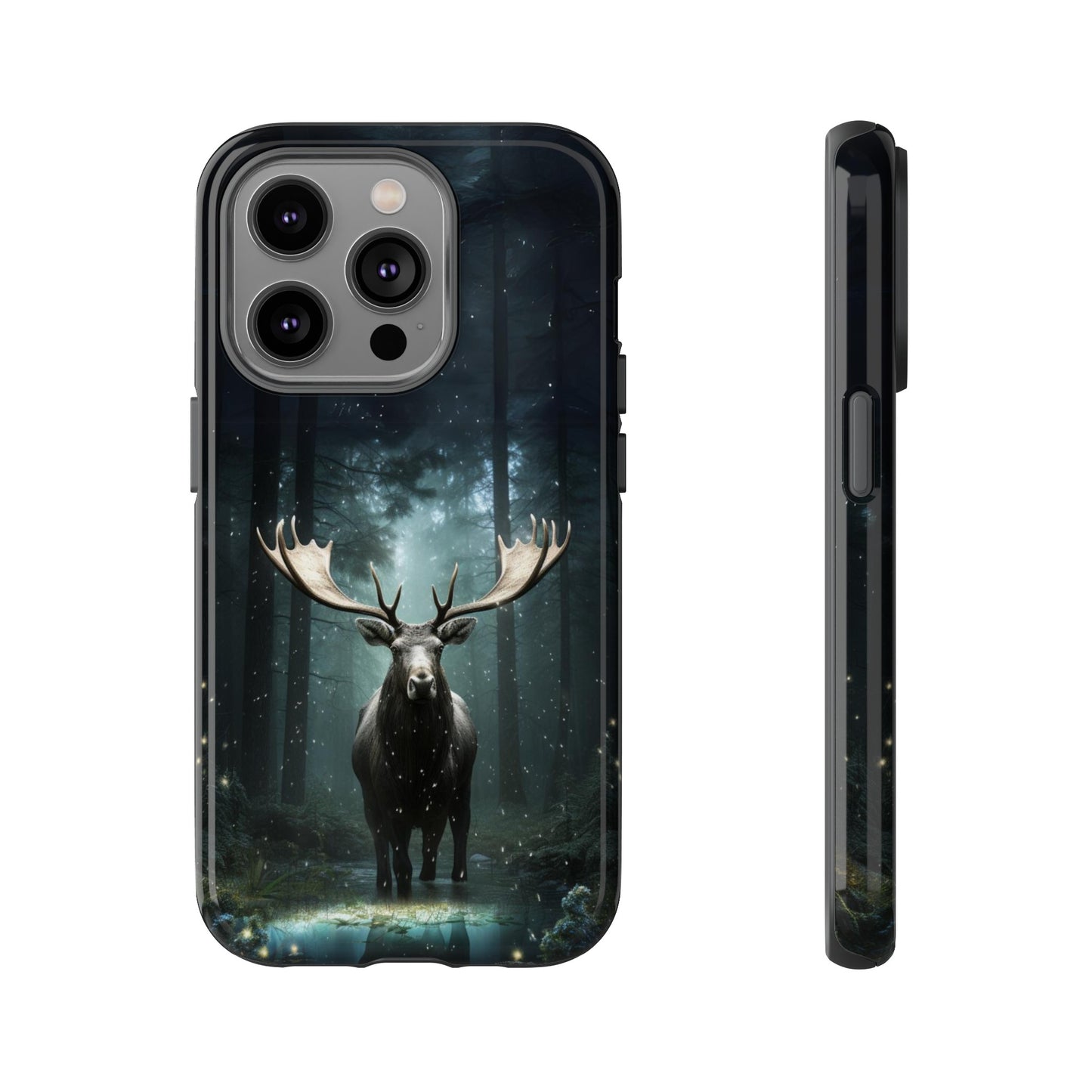 Magical Night Moose Phone Case