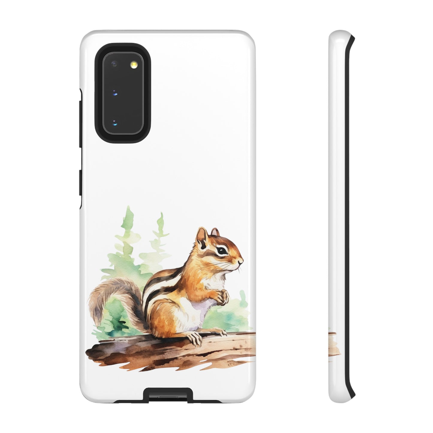 Chipmunk Watercolor Style Phone Case