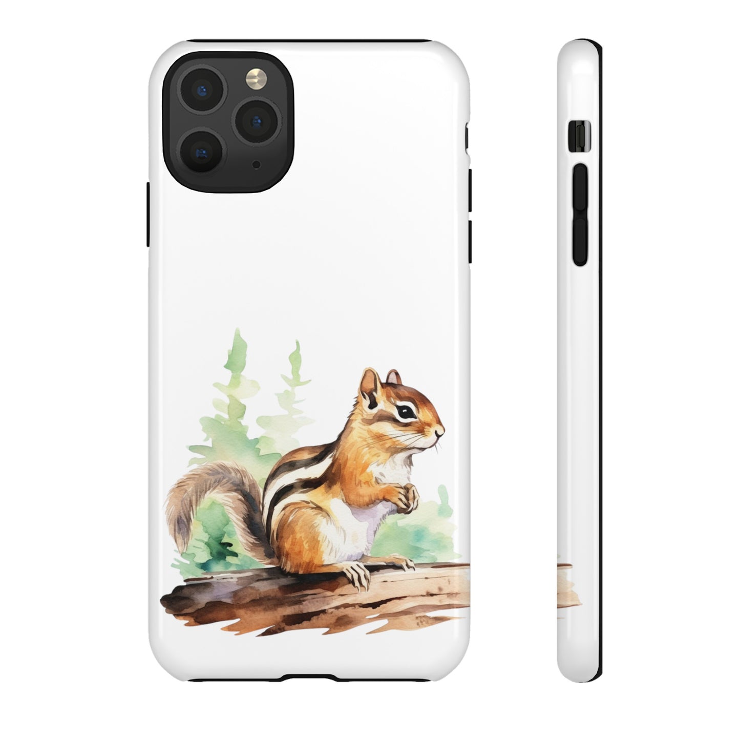 Chipmunk Watercolor Style Phone Case