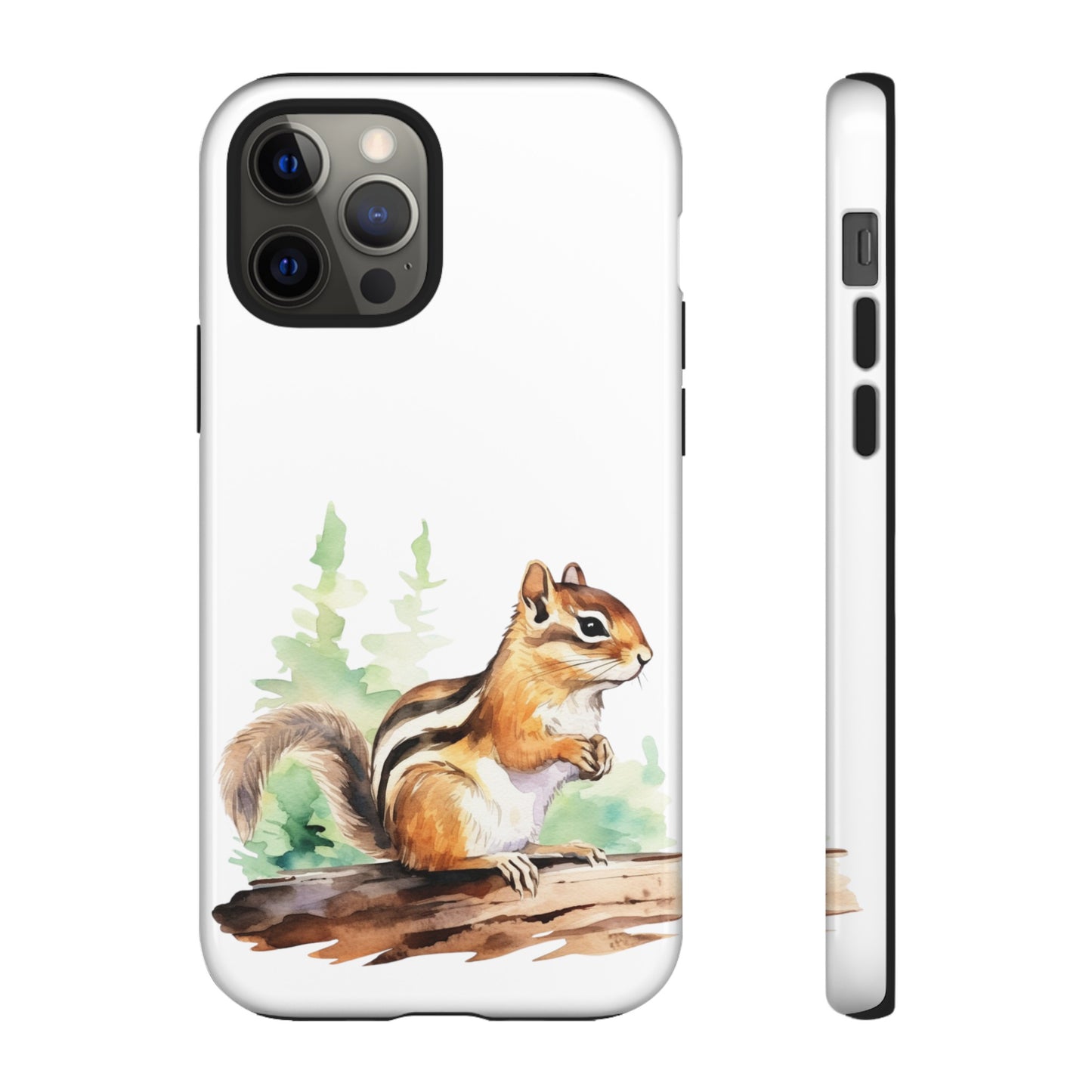 Chipmunk Watercolor Style Phone Case