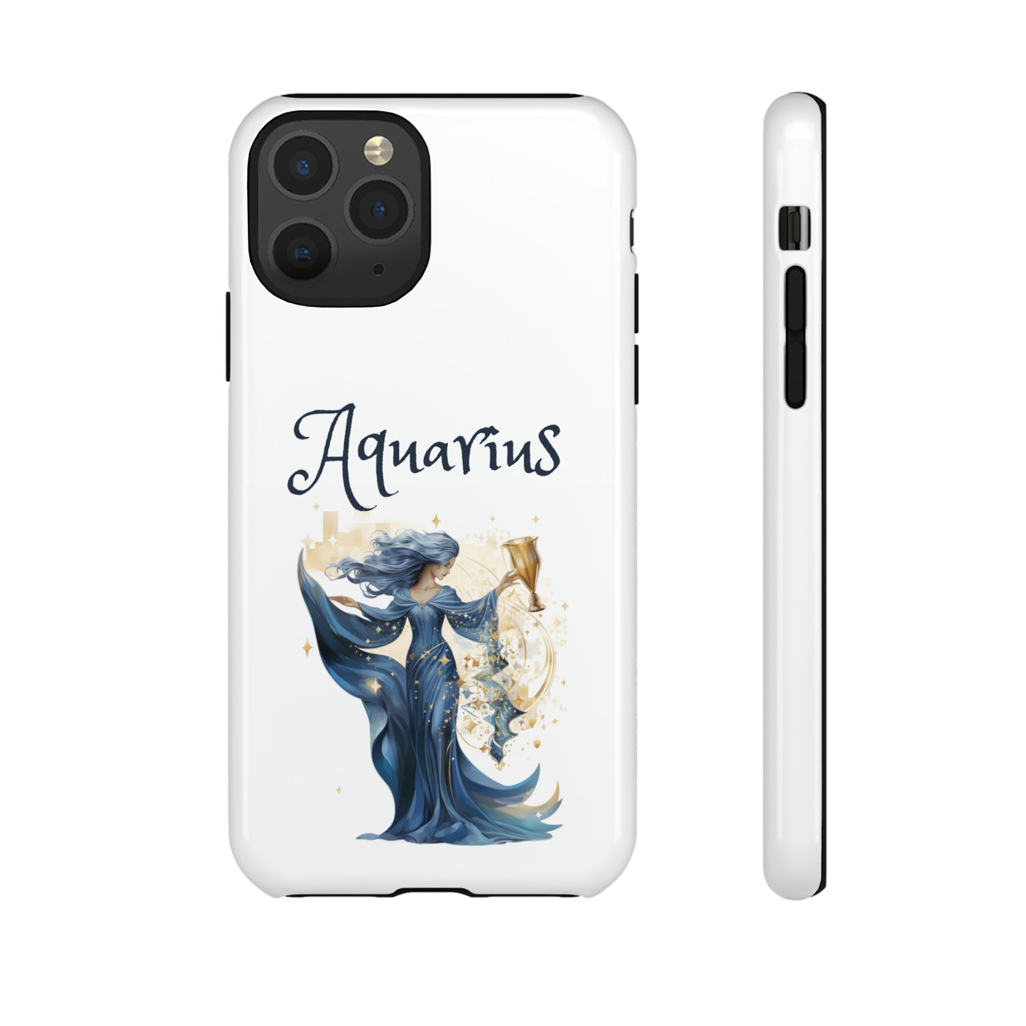 Aquarius Zodiac Horoscope Phone Case