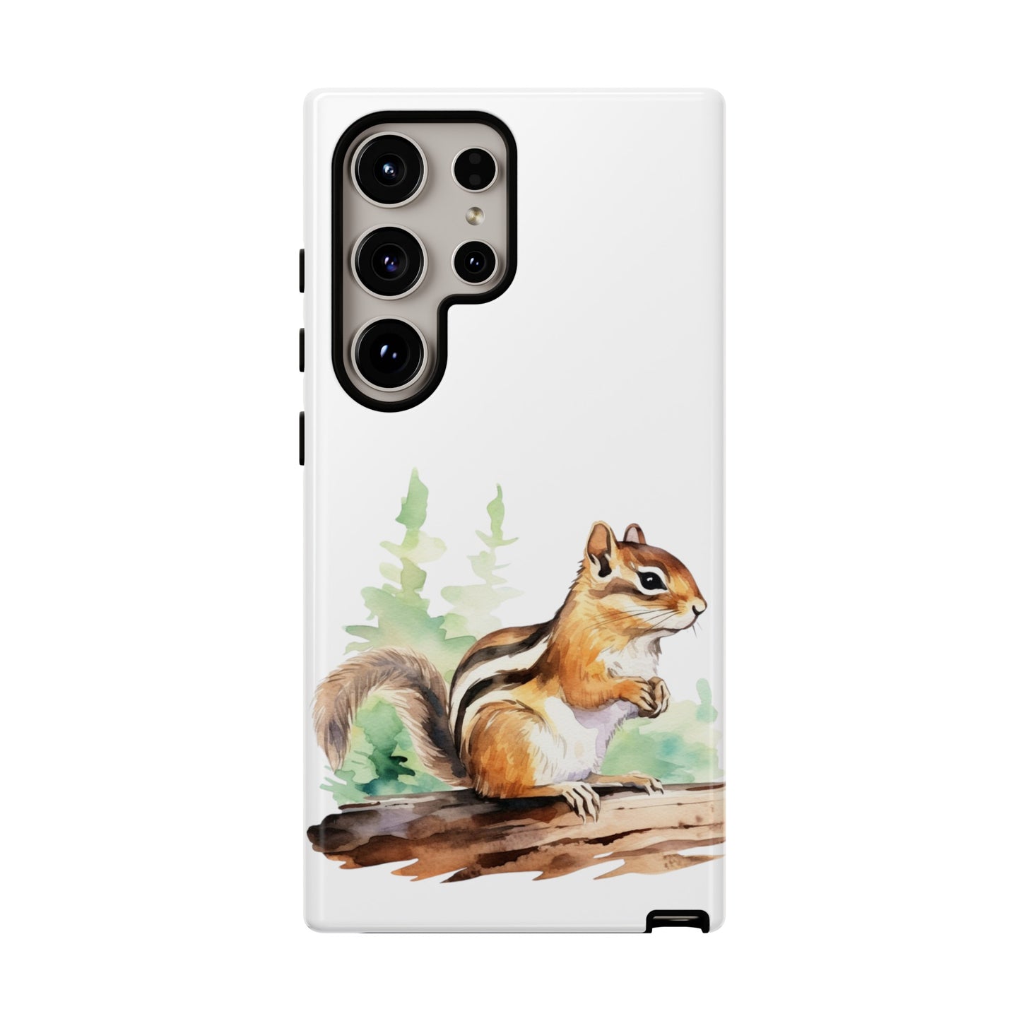 Chipmunk Watercolor Style Phone Case