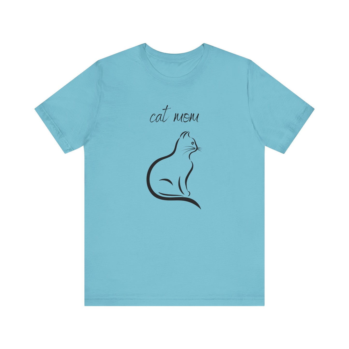 Cat Mom Elegant Style T-shirt