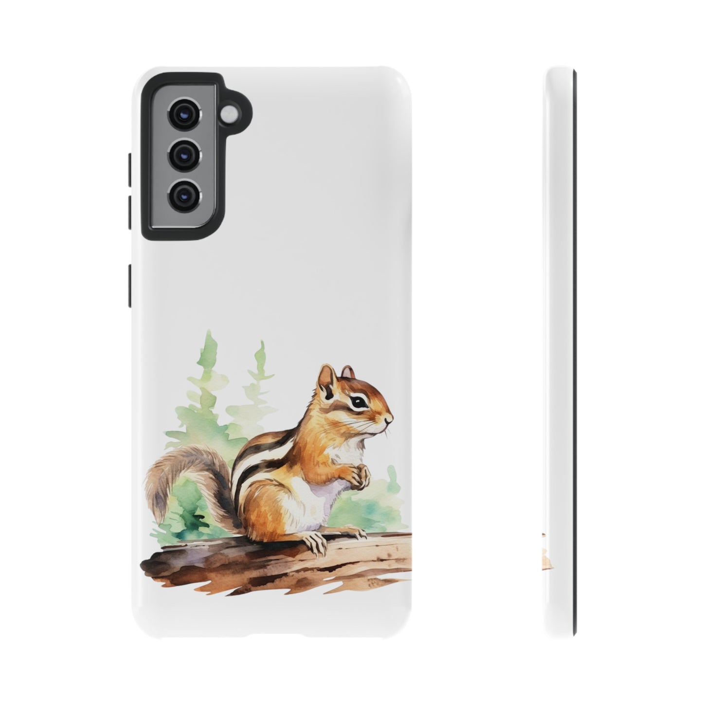 Chipmunk Watercolor Style Phone Case