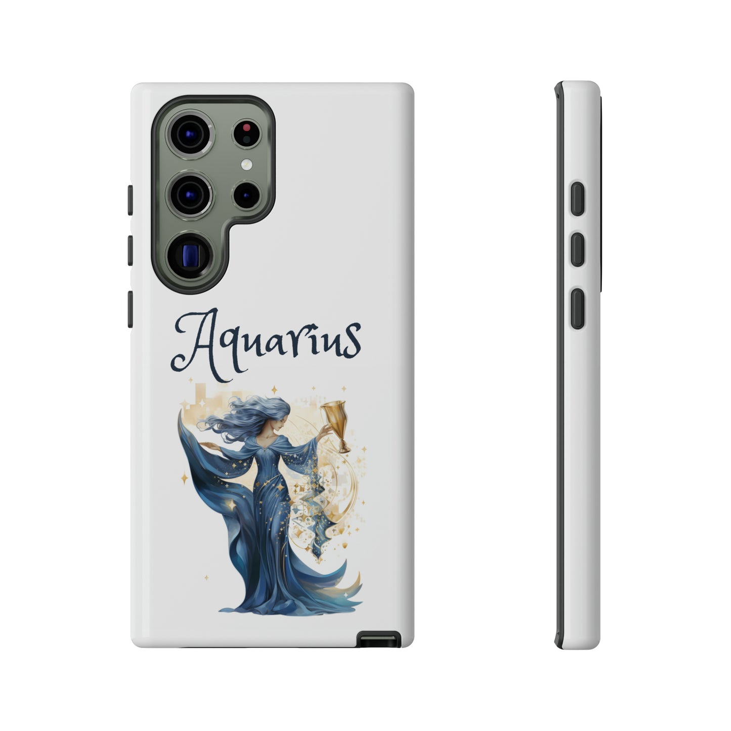 Aquarius Zodiac Horoscope Phone Case