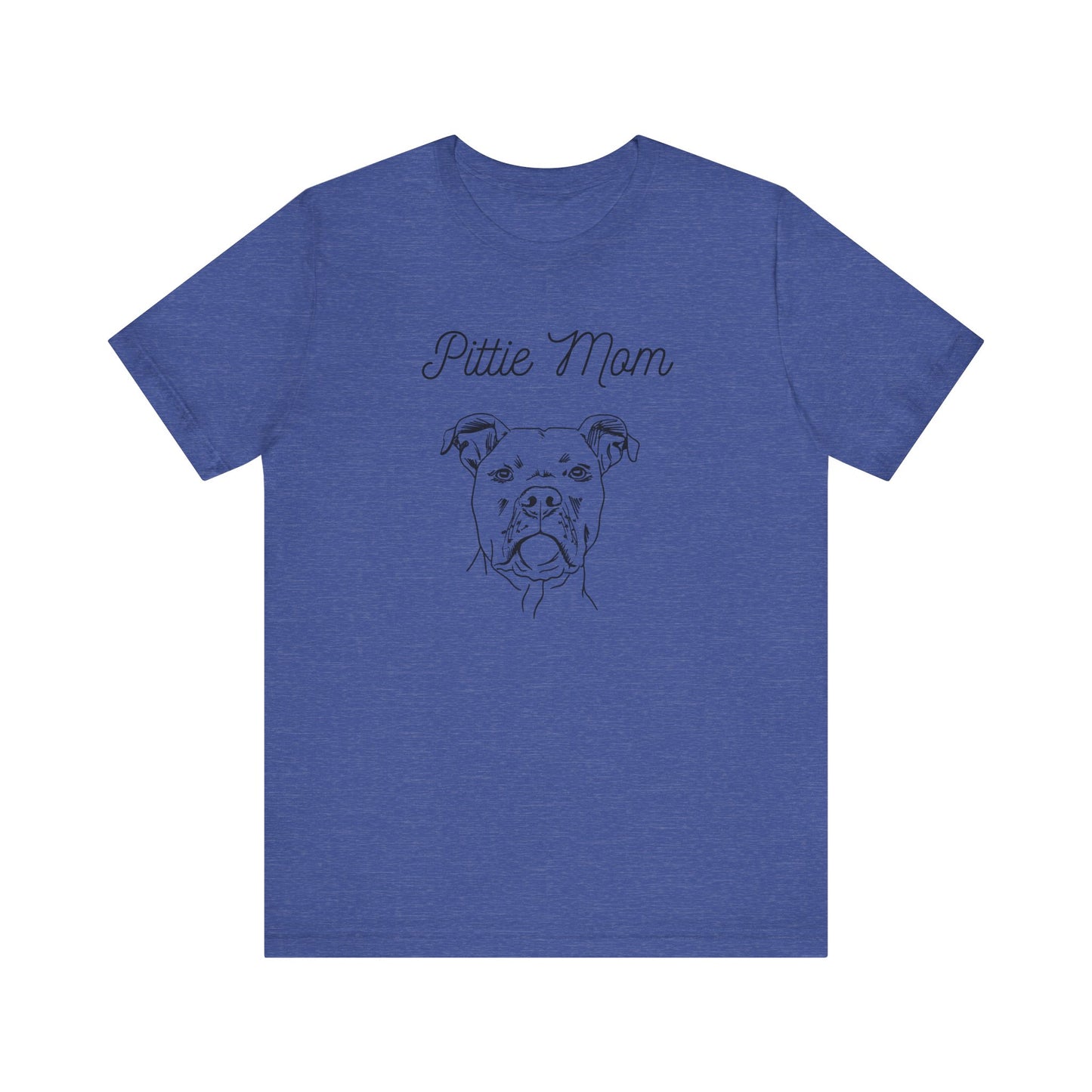 Pittie Mom Short Sleeve Tee