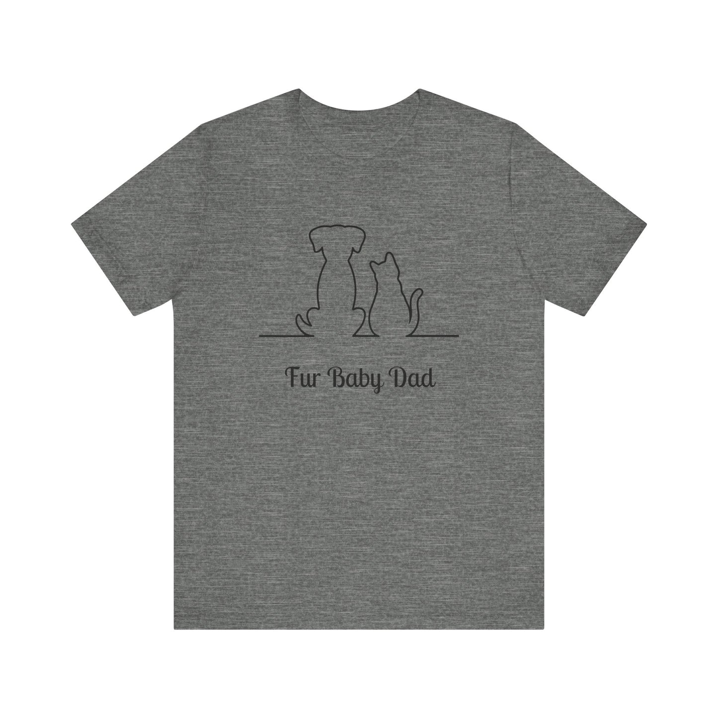 Fur Baby Dad Short Sleeve Tee