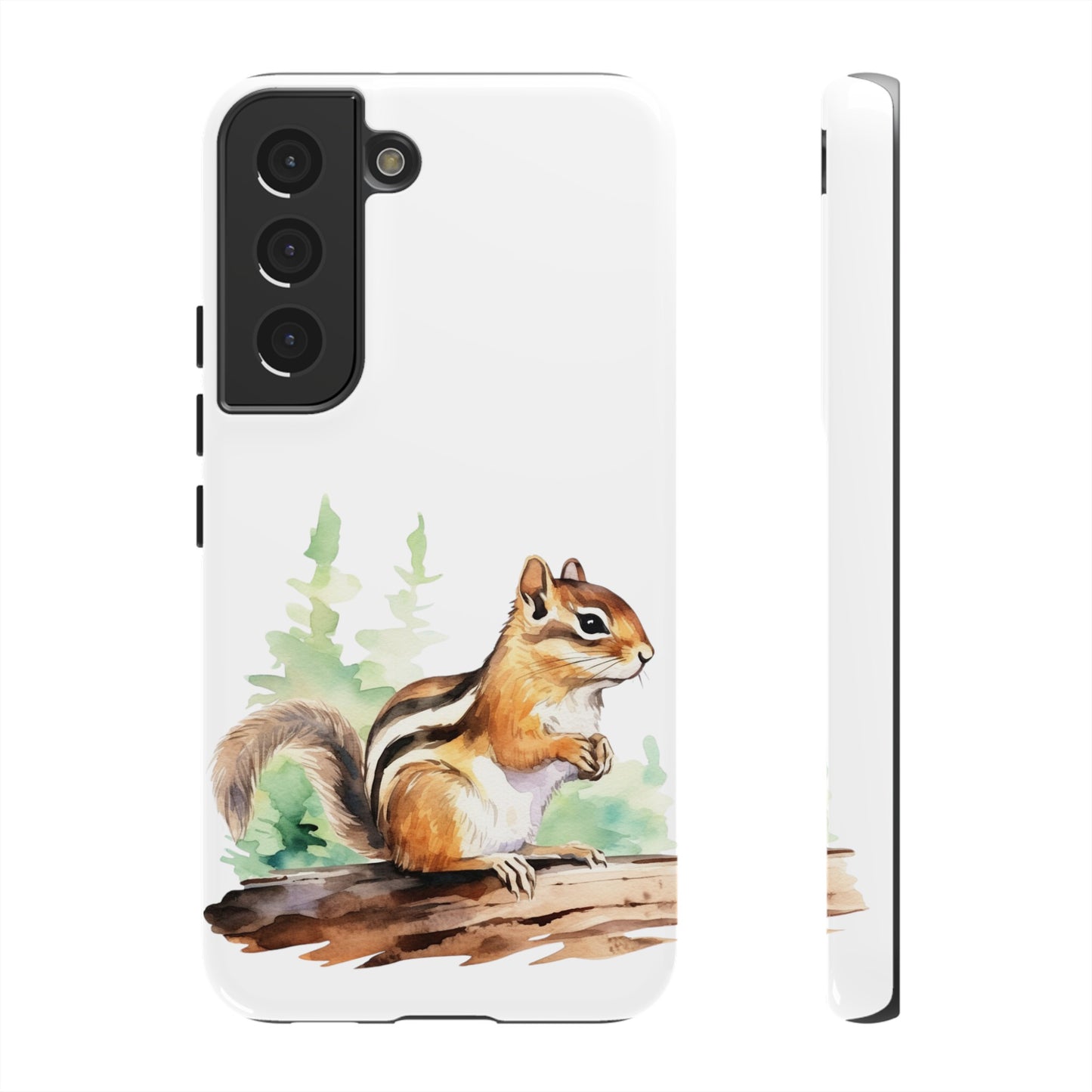 Chipmunk Watercolor Style Phone Case