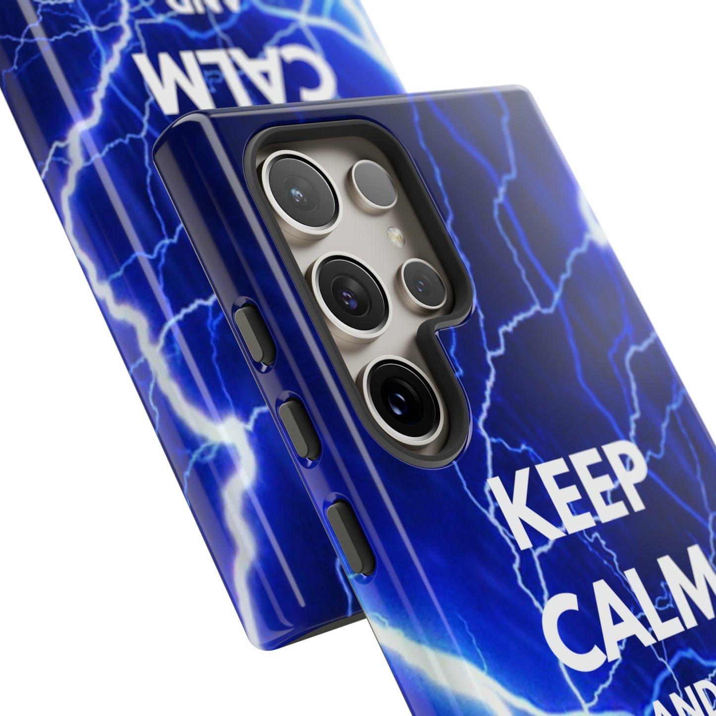 Keep Calm and Thunder Crash Destiny 2 Themed Phone Case