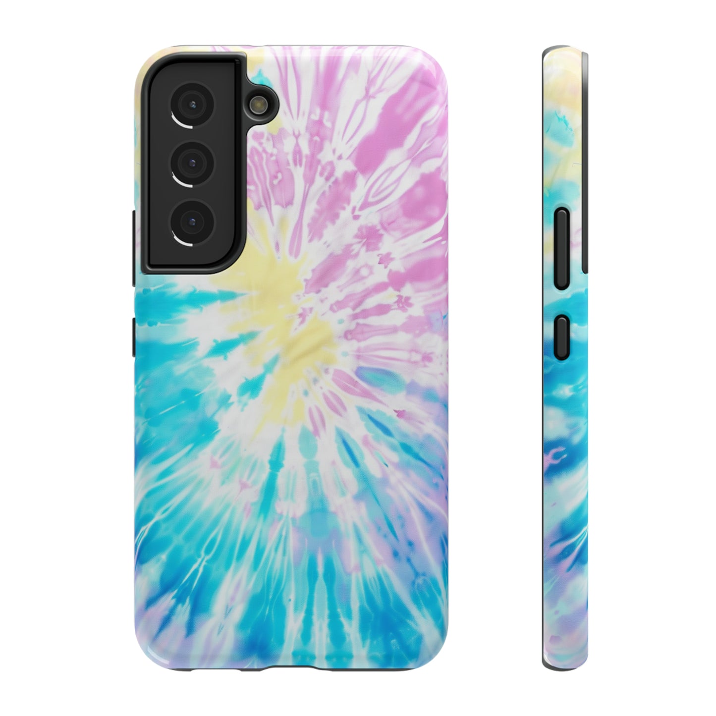 Pastel Color Tie Dye Impact Resistant Phone Case