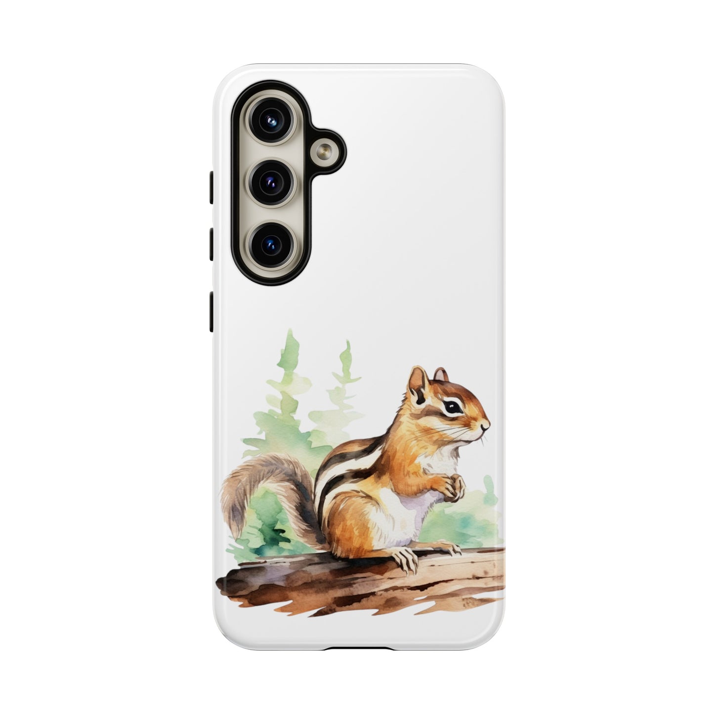 Chipmunk Watercolor Style Phone Case