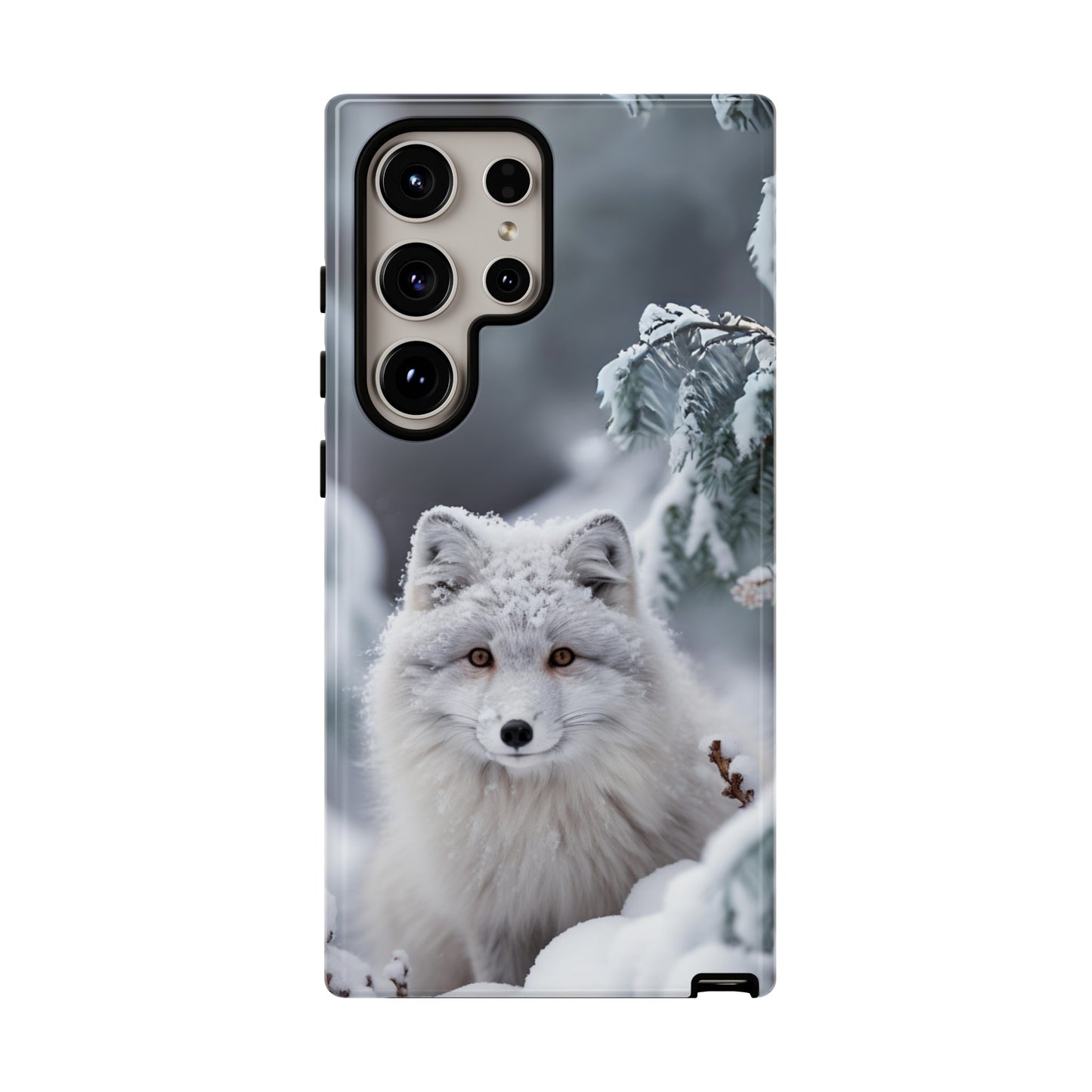 Arctic Fox Winter Phone Case