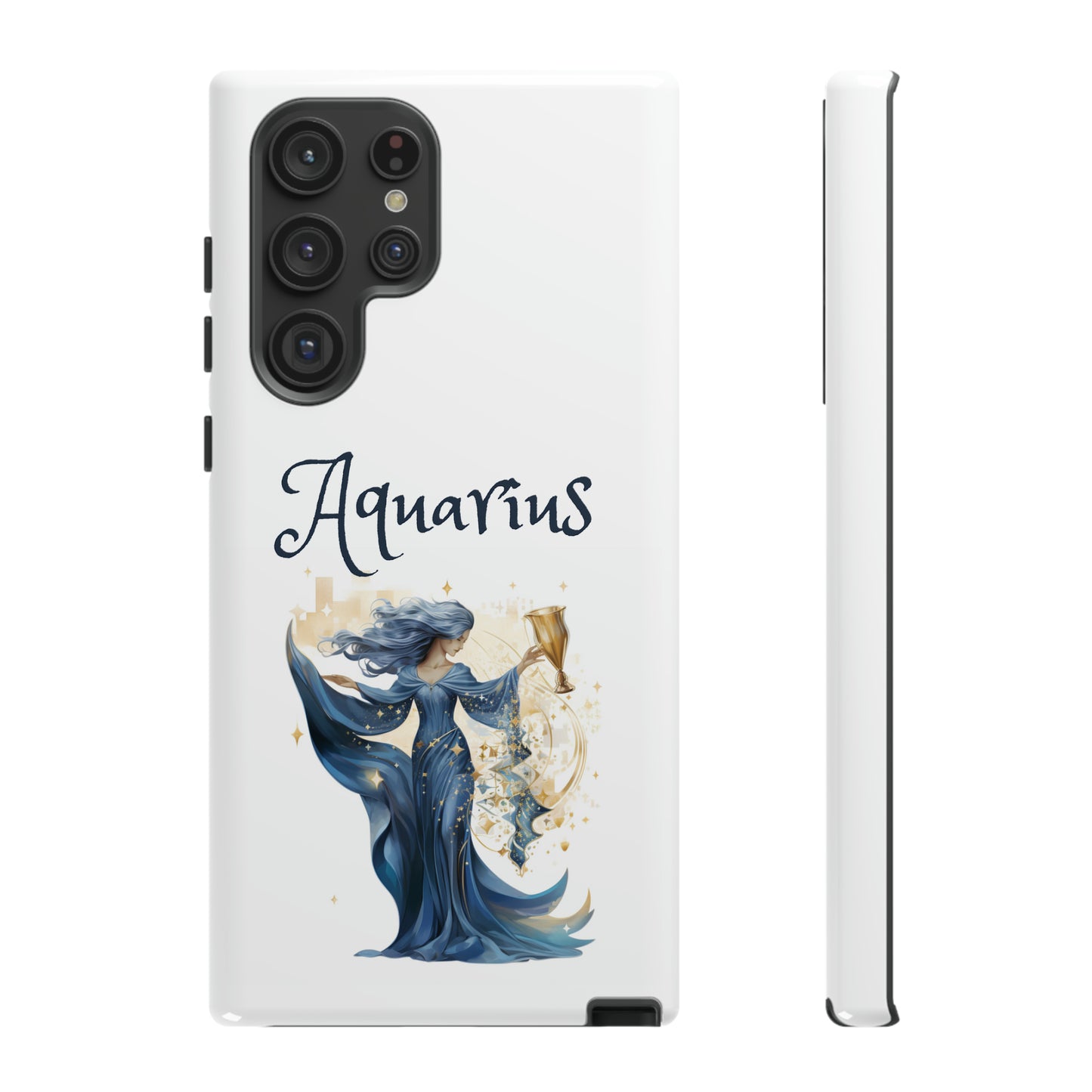 Aquarius Zodiac Horoscope Phone Case