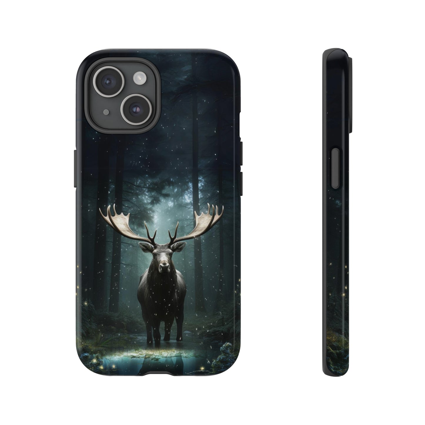 Magical Night Moose Phone Case