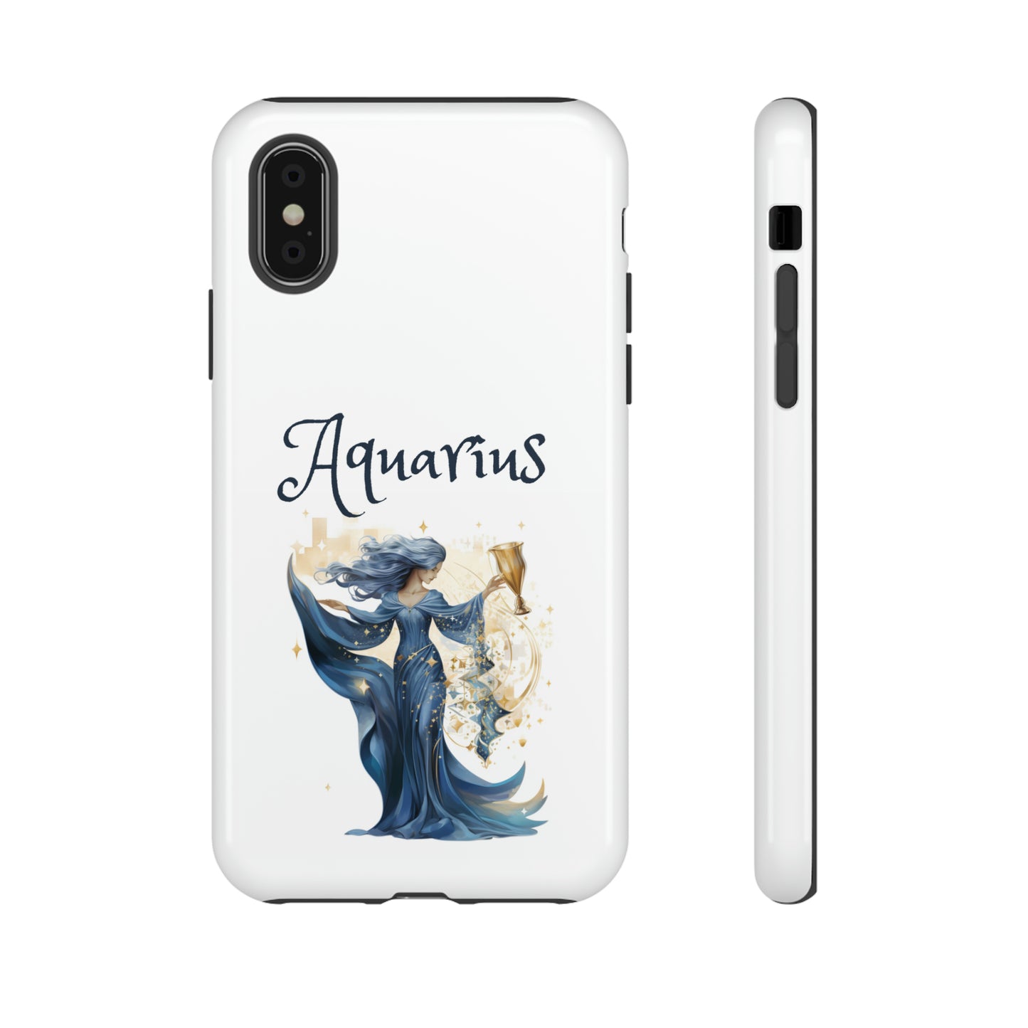 Aquarius Zodiac Horoscope Phone Case