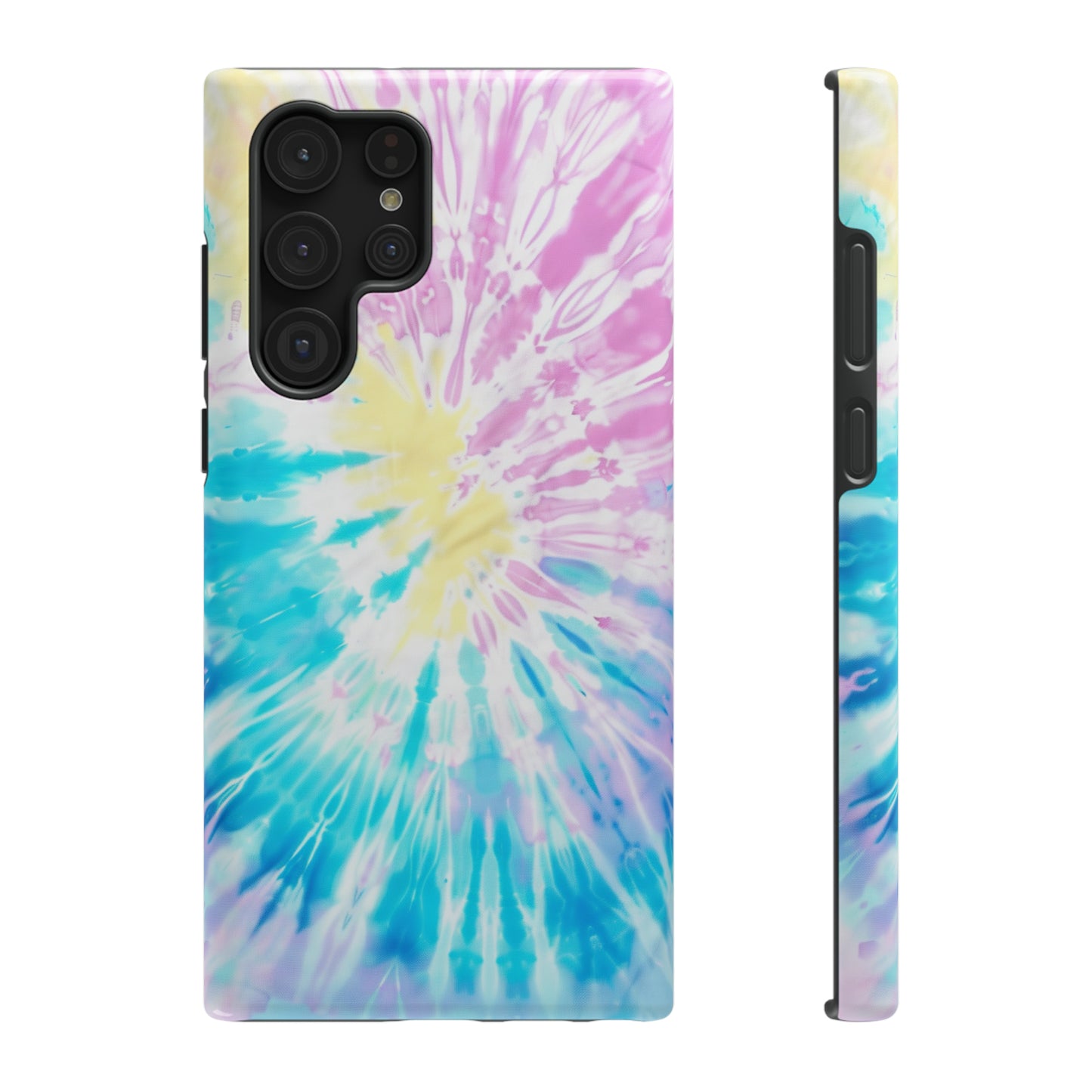 Pastel Color Tie Dye Impact Resistant Phone Case