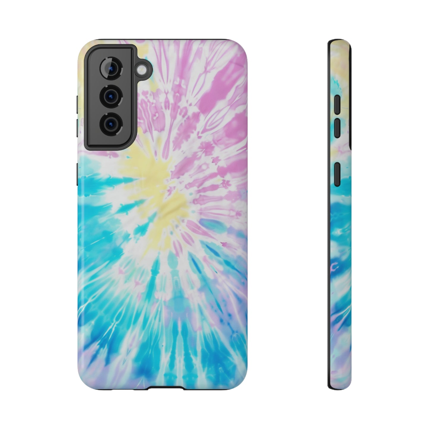 Pastel Color Tie Dye Impact Resistant Phone Case