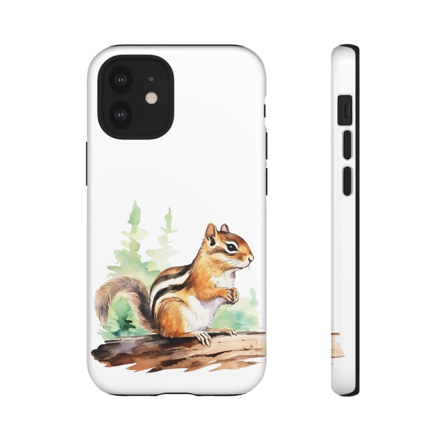 Chipmunk Watercolor Style Phone Case