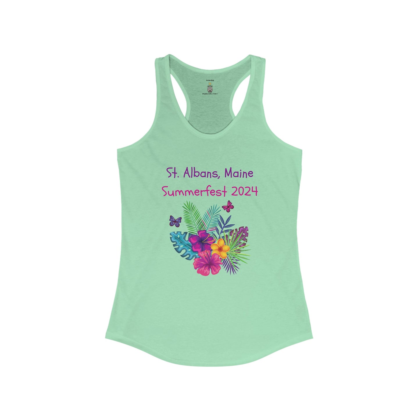 St. Albans Summerfest 2024 Women's Racerback Tank