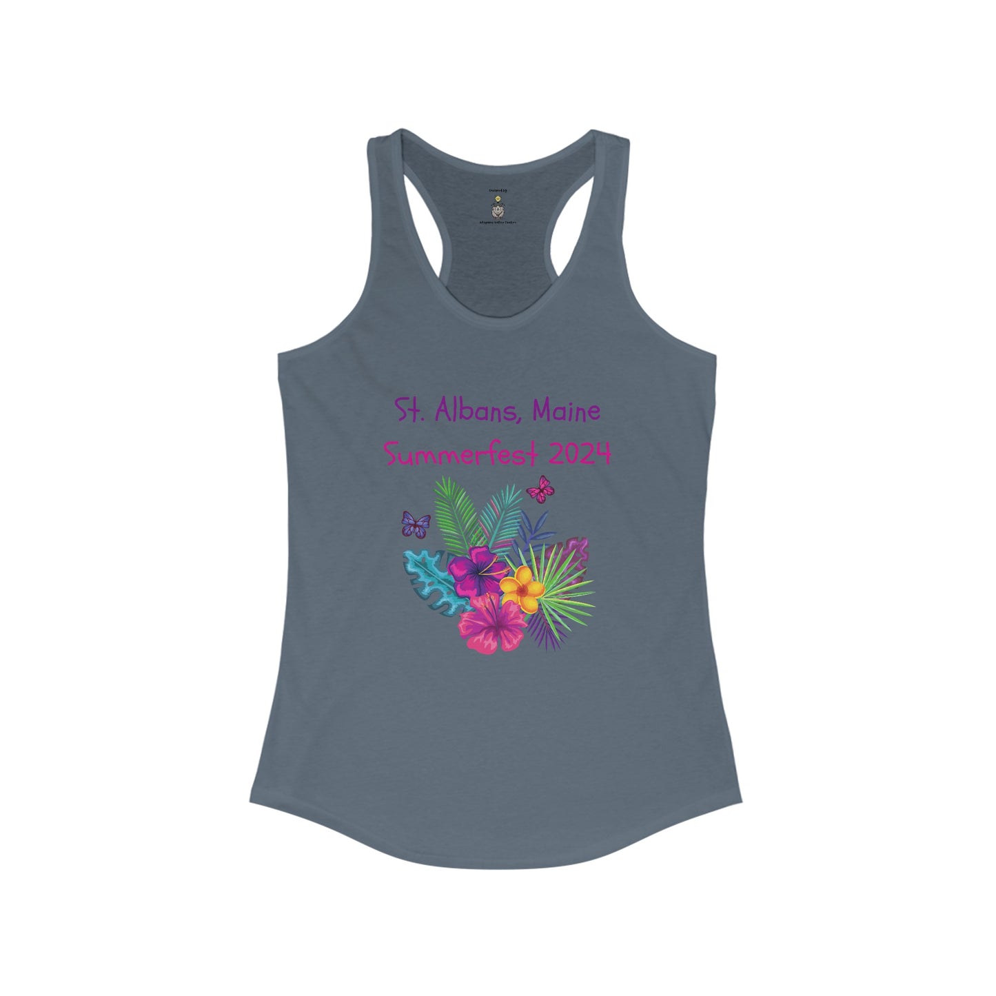 St. Albans Summerfest 2024 Women's Racerback Tank