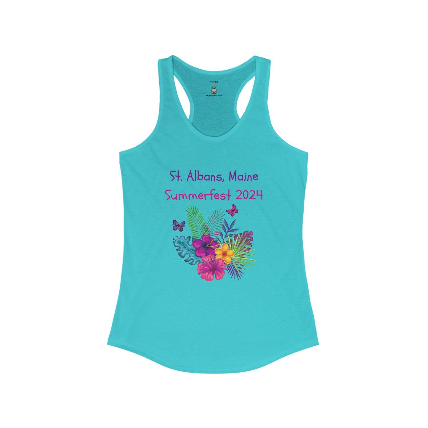 St. Albans Summerfest 2024 Women's Racerback Tank