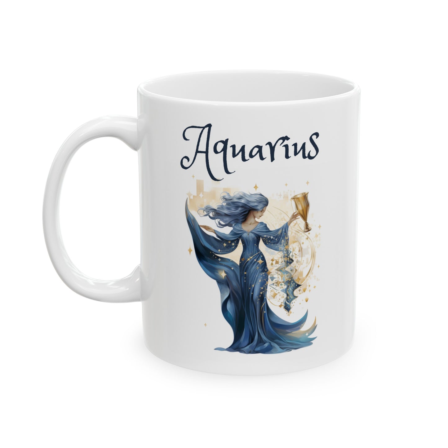 Aquarius Zodiac Sign Horoscope Mug