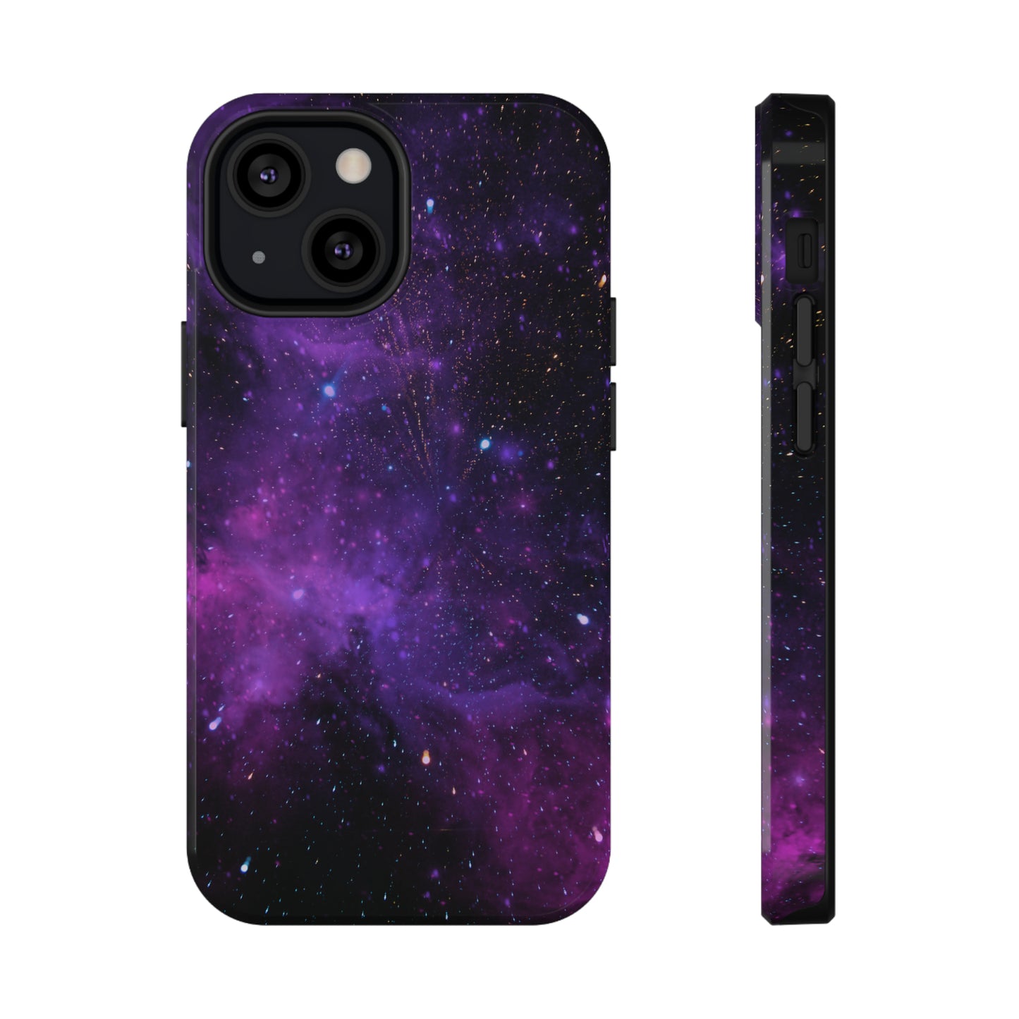 Dark Purple Glossy Impact Resistant Phone Case