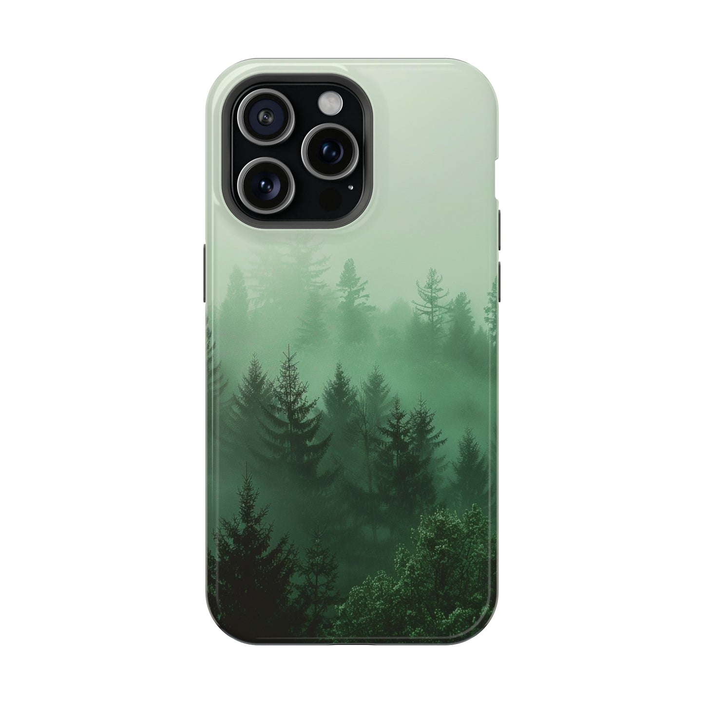 Minimalist Forest Glossy Impact Resistant Phone Case