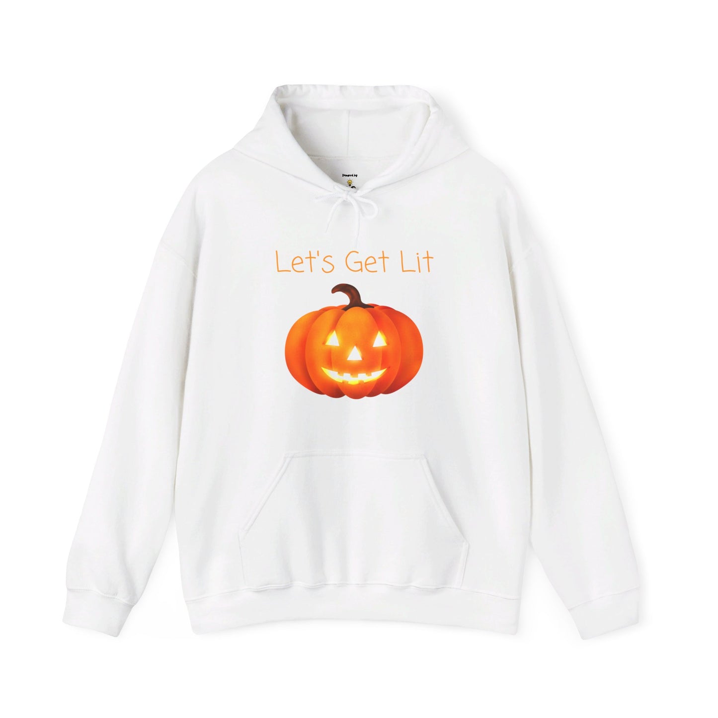 Let's Get Lit Pumpkin Hoodie