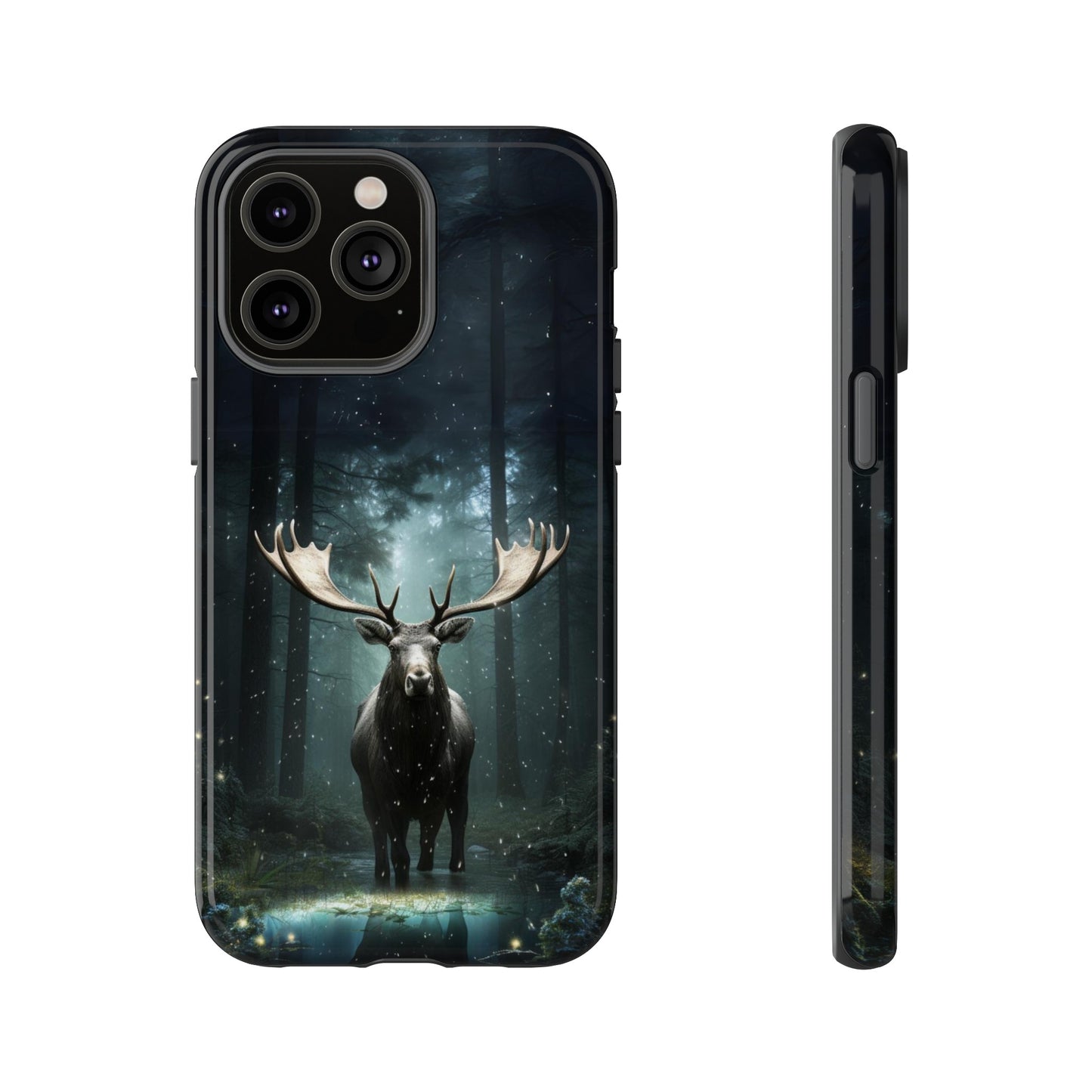 Magical Night Moose Phone Case