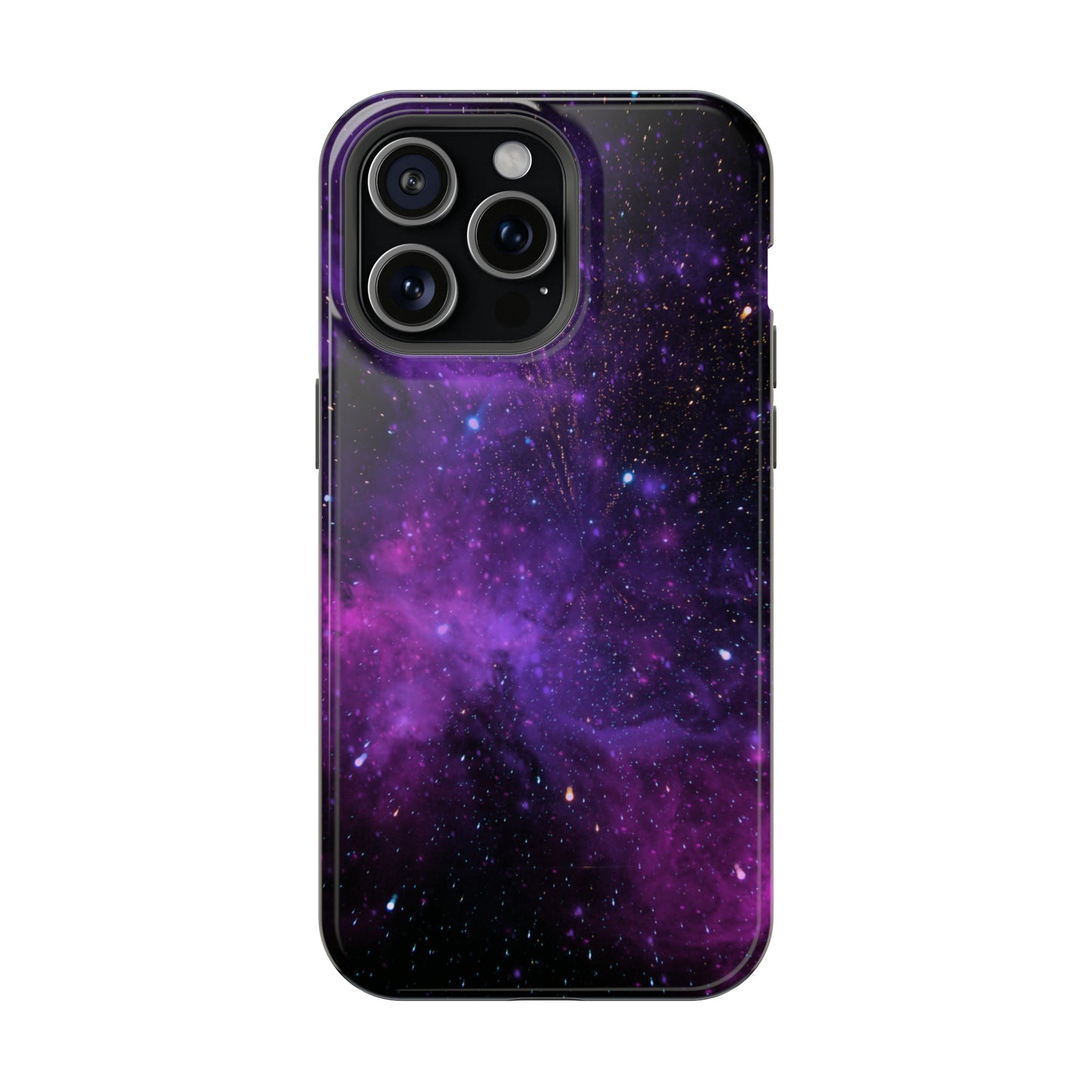 Dark Purple Glossy Impact Resistant Phone Case