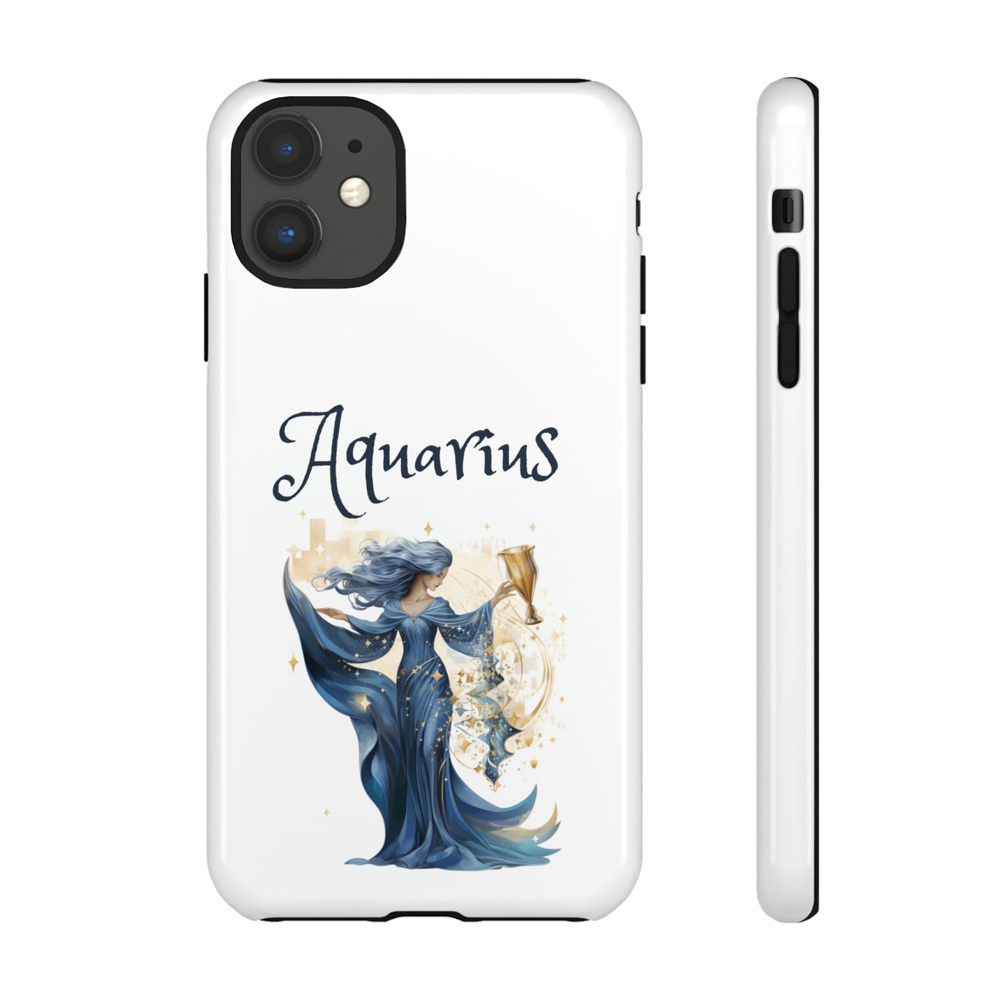 Aquarius Zodiac Horoscope Phone Case