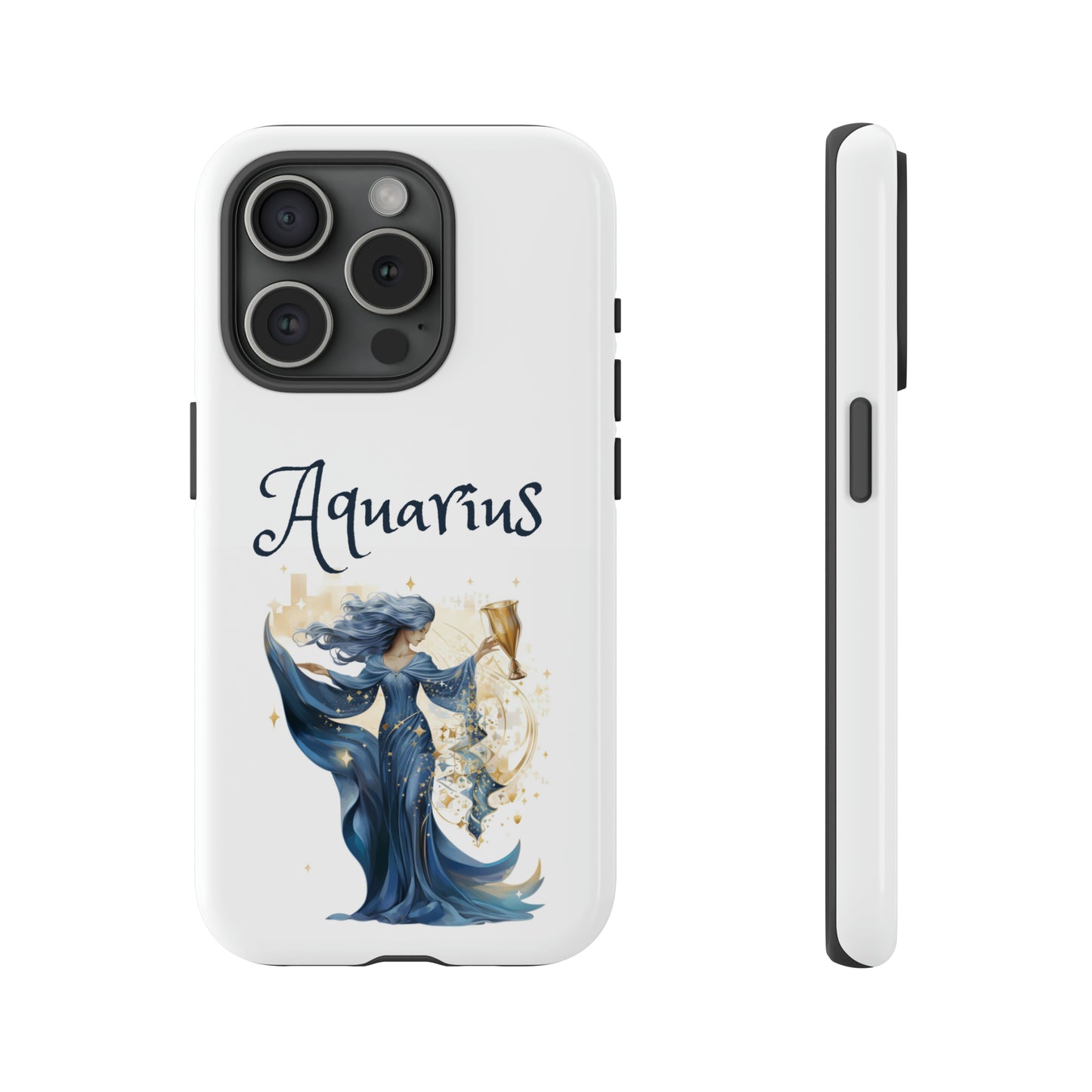 Aquarius Zodiac Horoscope Phone Case